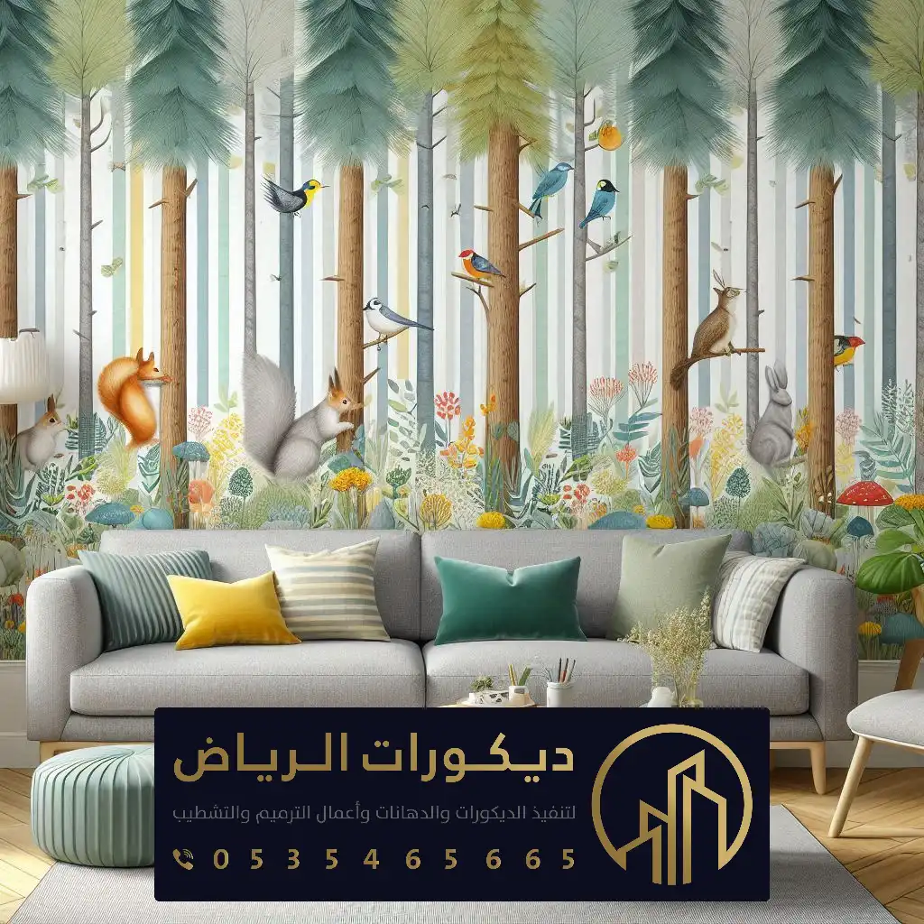 ديكور ورق جدران الرياض 0535465665 ورق جدران ثلاثي الابعاد بالرياض ...