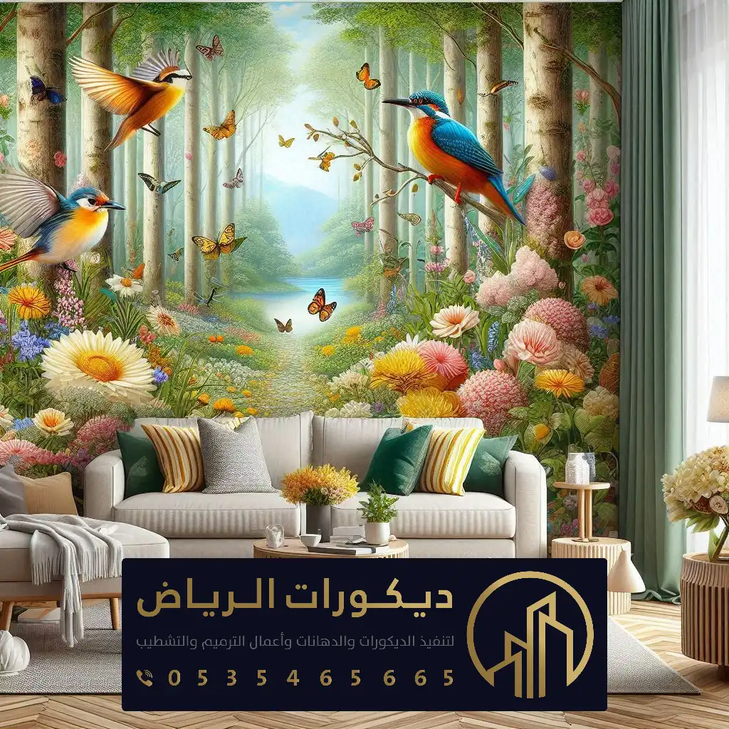 ديكور ورق جدران الرياض 0535465665 ورق جدران ثلاثي الابعاد بالرياض ...